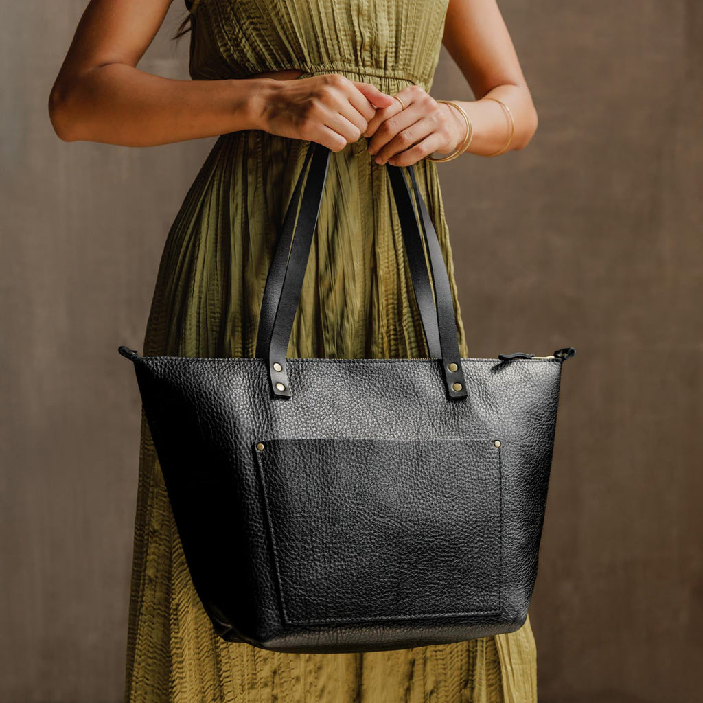 'Almost Perfect' Leather Tote Bag - Image 182