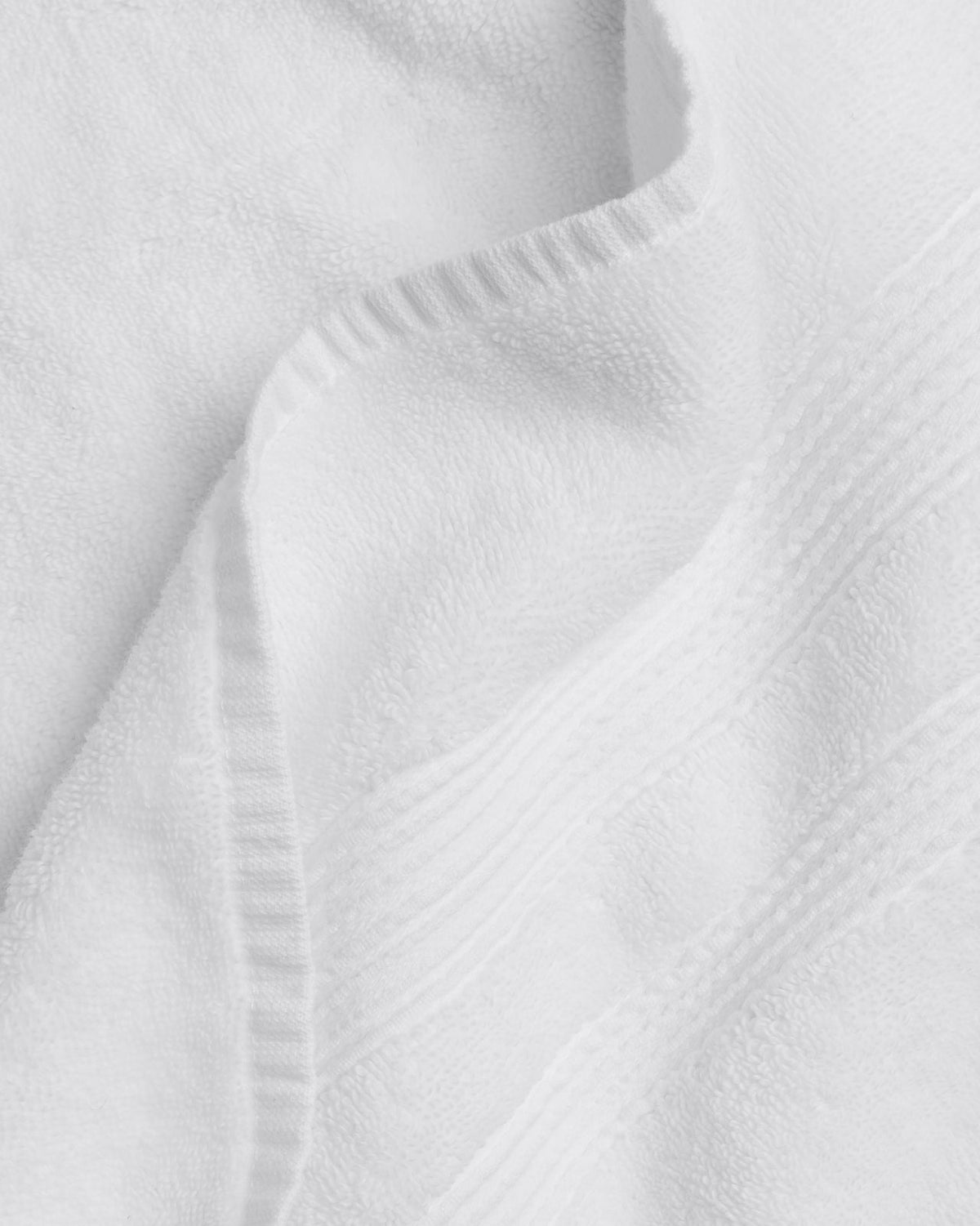 Classic Turkish Cotton Towels (White) - Image 3