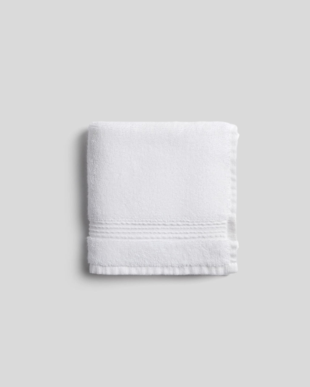 Classic Turkish Cotton Towels (White) - Washcloth