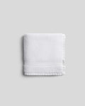Classic Turkish Cotton Towels (White) - Washcloth