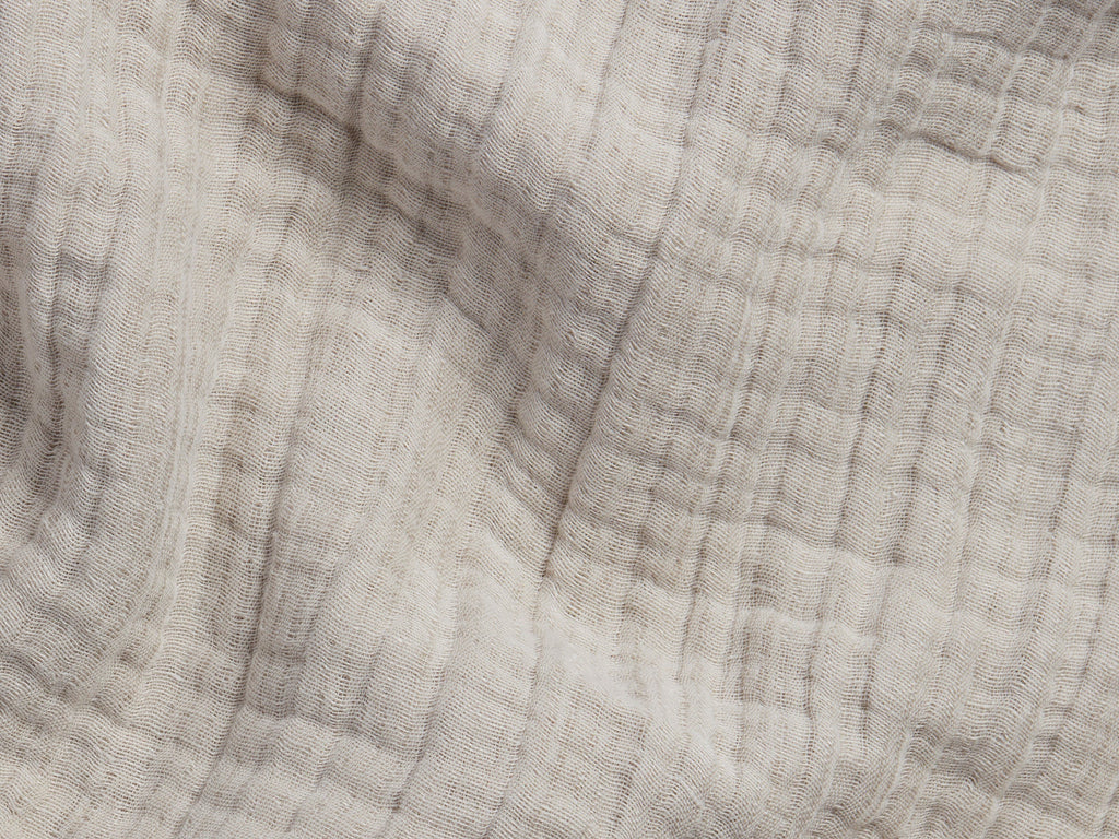 Cloud Linen Gauze Throw (Bone) - Image 3
