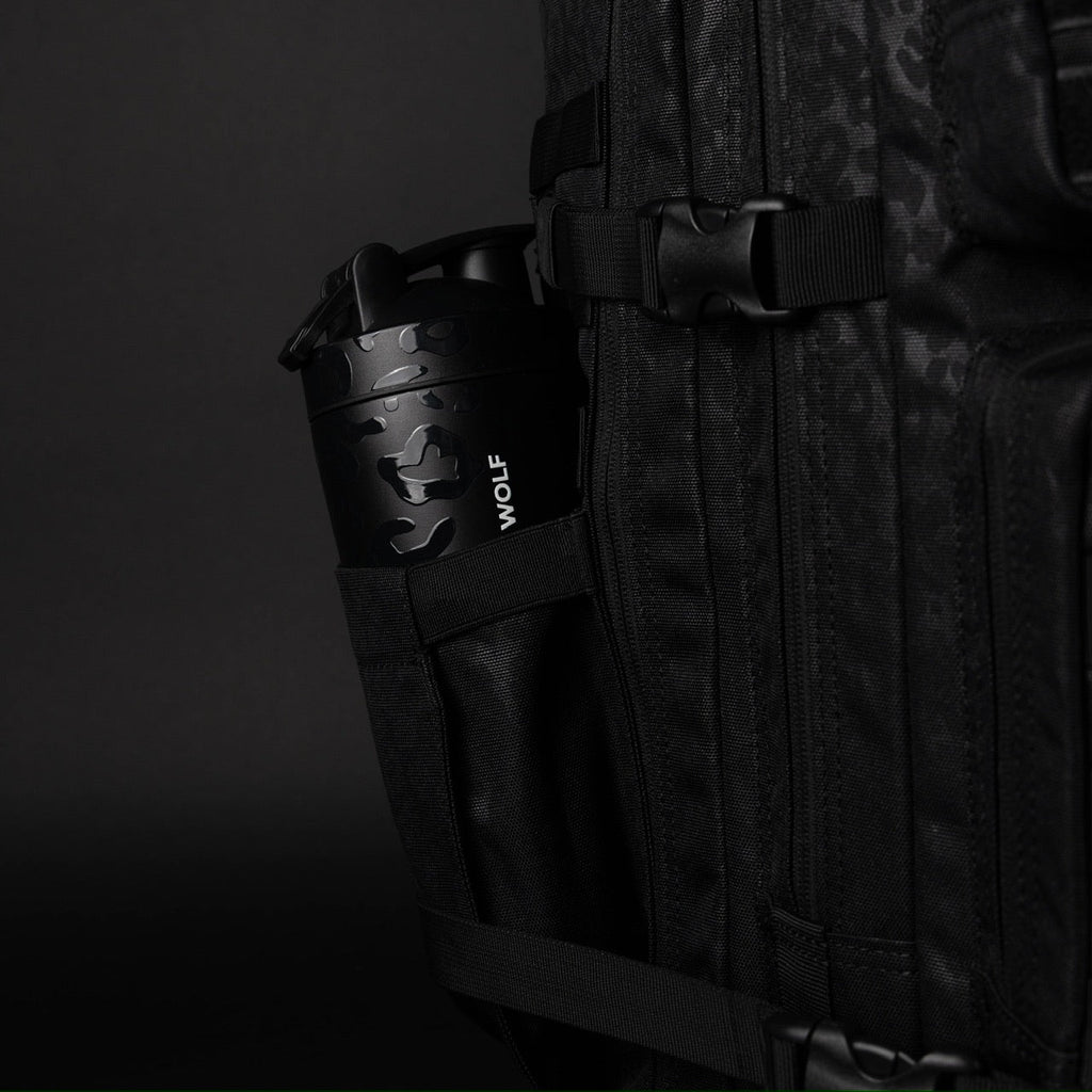 45L Backpack Black Leopard - Image 19