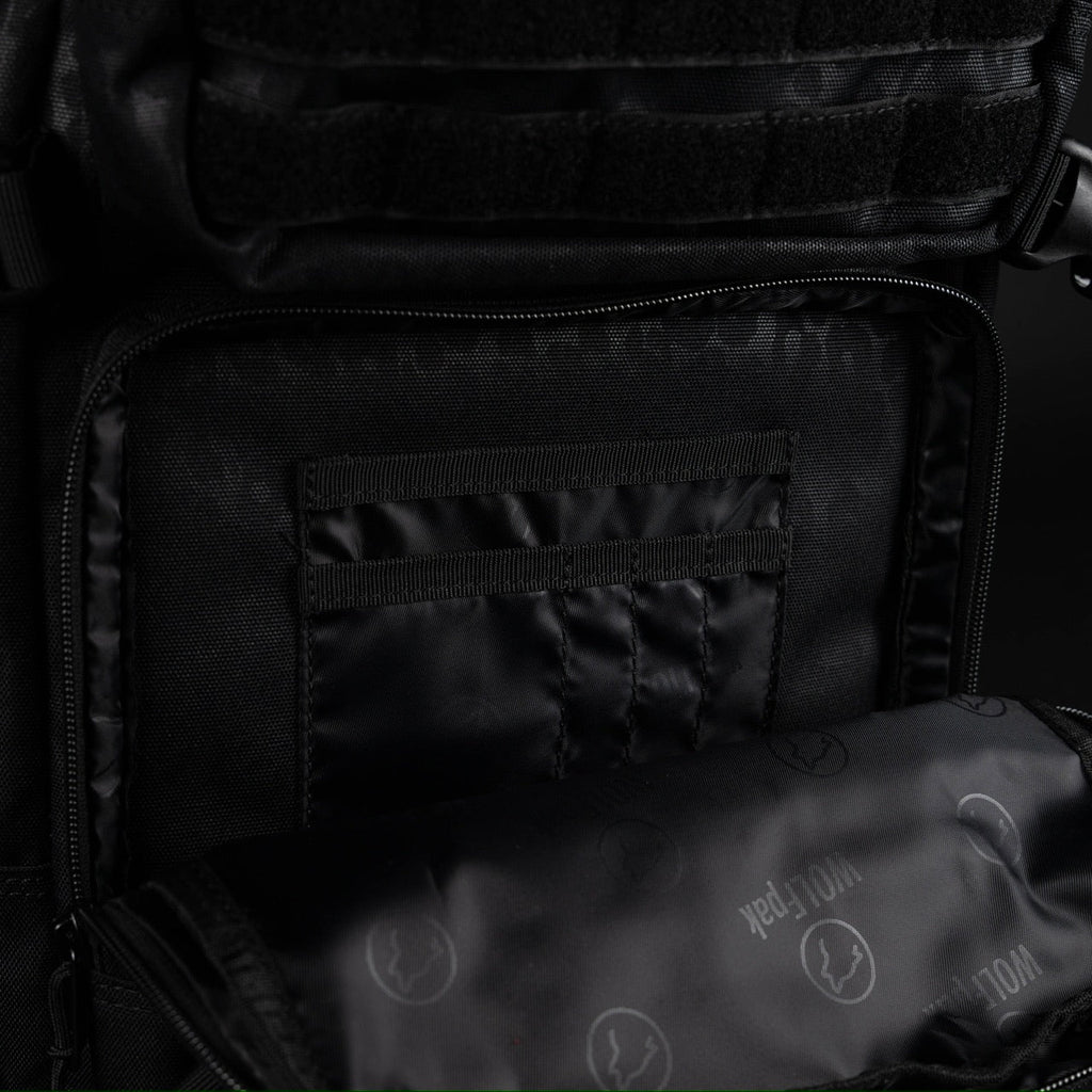 45L Backpack Black Leopard - Image 29