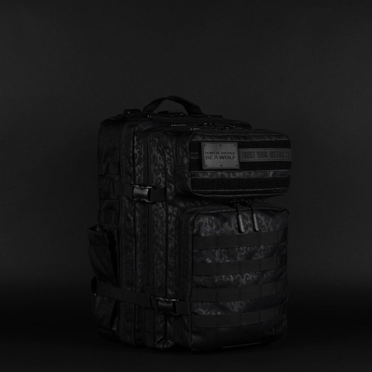 45L Backpack Black Leopard - Image 15