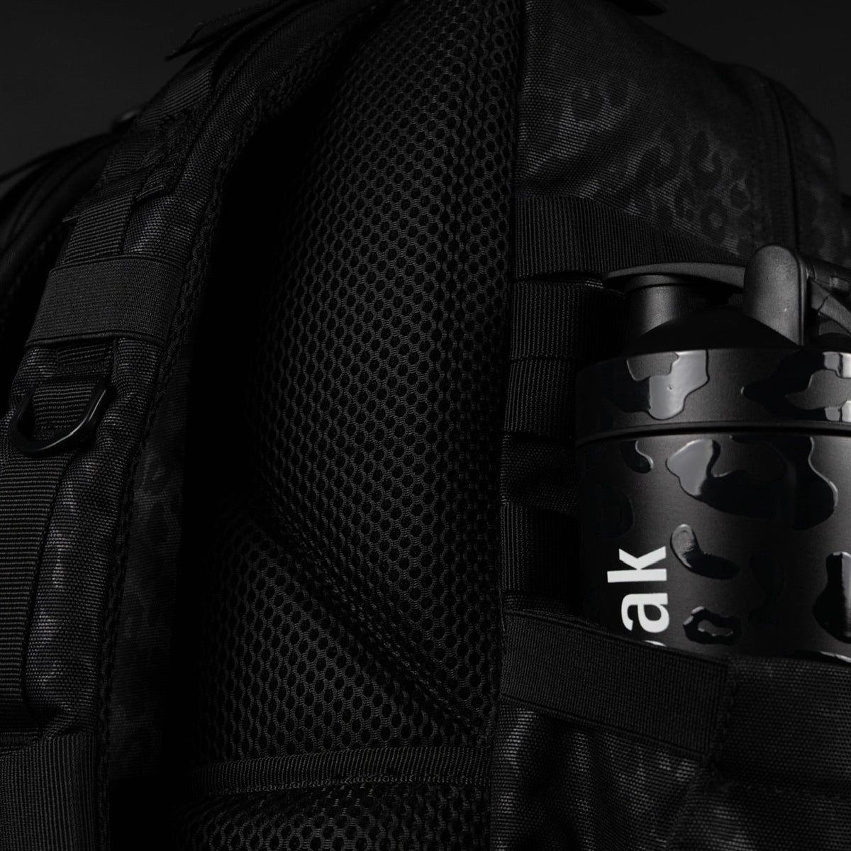 45L Backpack Black Leopard - Image 20