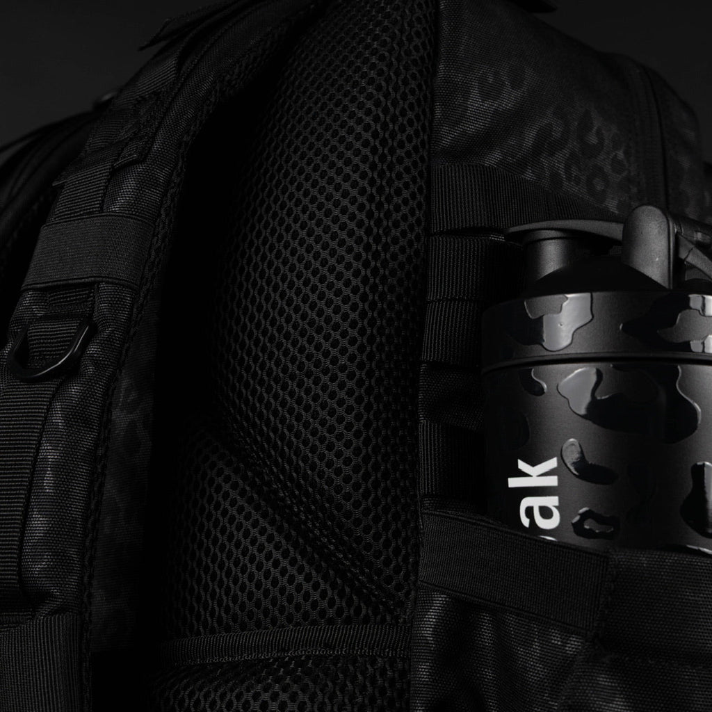 25L Backpack Black Leopard - Image 21
