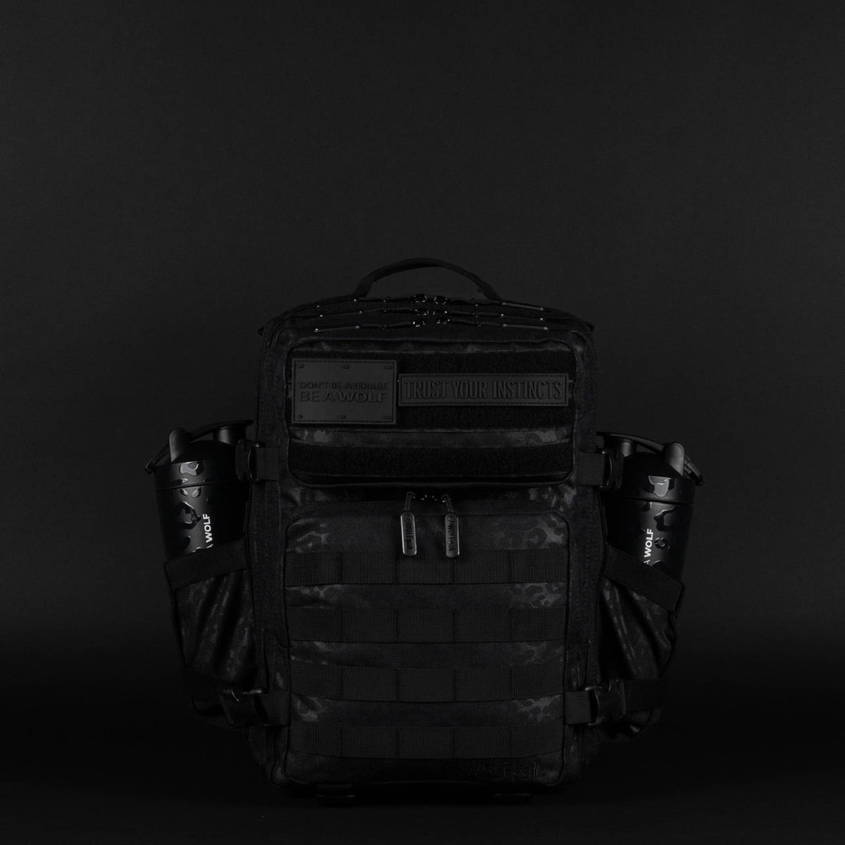 25L Backpack Black Leopard - Image 10