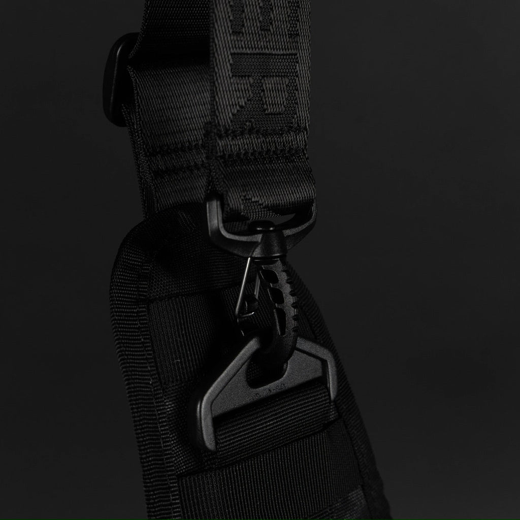 9L Tactical Sling Bag Black Leopard - Image 8