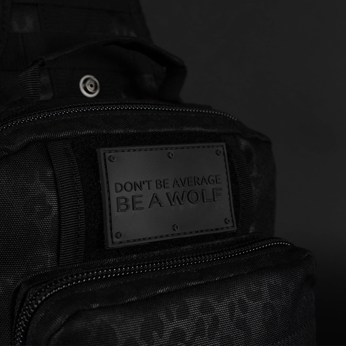 9L Tactical Sling Bag Black Leopard - Image 9
