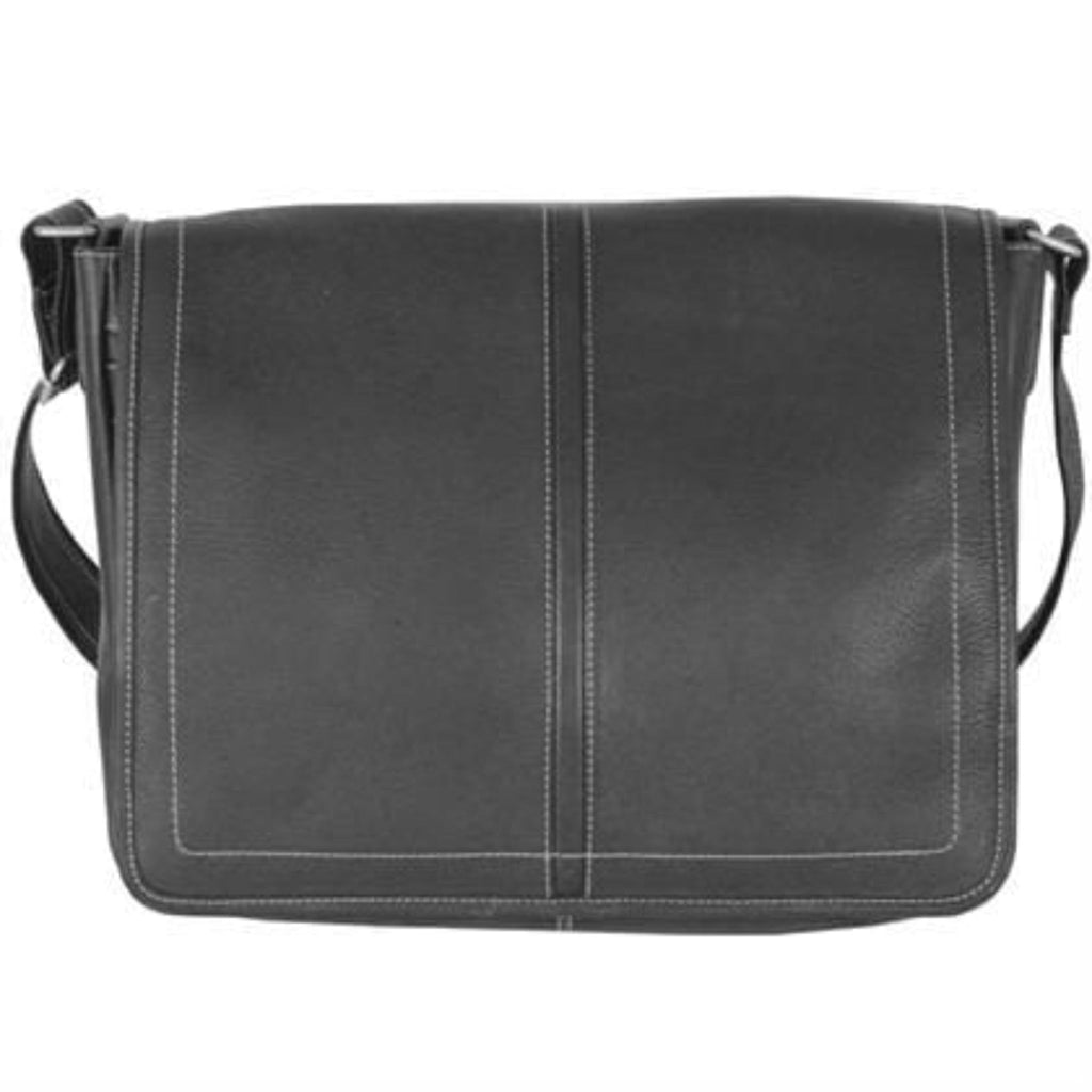 Acadia Leather Laptop Messenger Bag