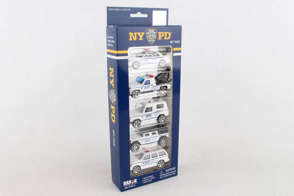 Daron Toys NYPD 5 Piece Toy Car/Truck Gift Set - Image 5