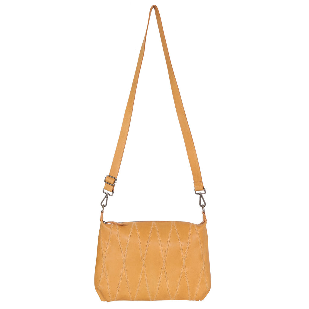 Avery Diamond Leather Crossbody Bag - Image 20