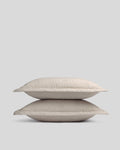 Essential Cotton Sham Set - FINAL SALE (Bone)