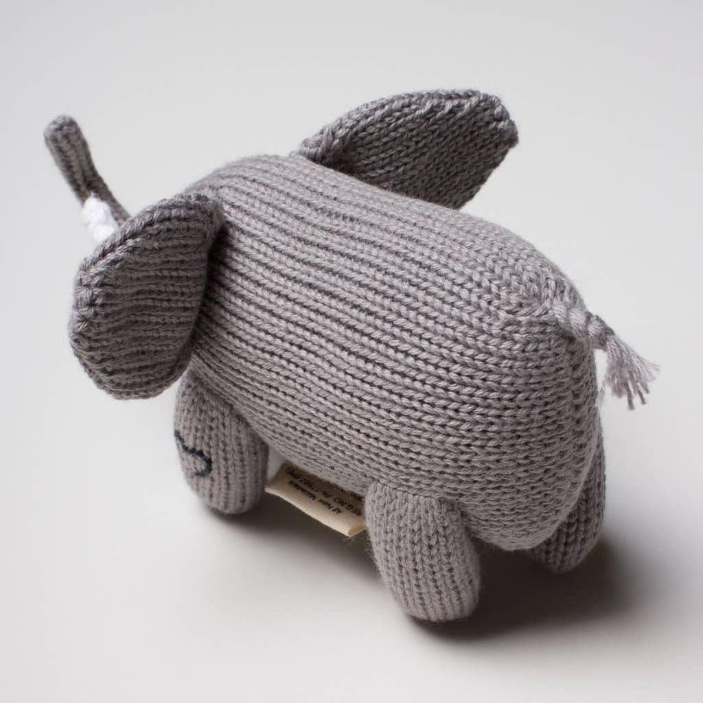 Estella Baby Rattle Toy - Elephant Rattle (Handmade) - Image 5