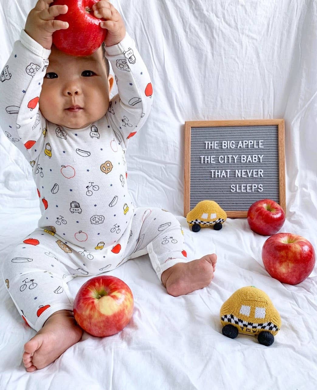 Estella Organic Baby Taxi Rattle Toy - Image 5