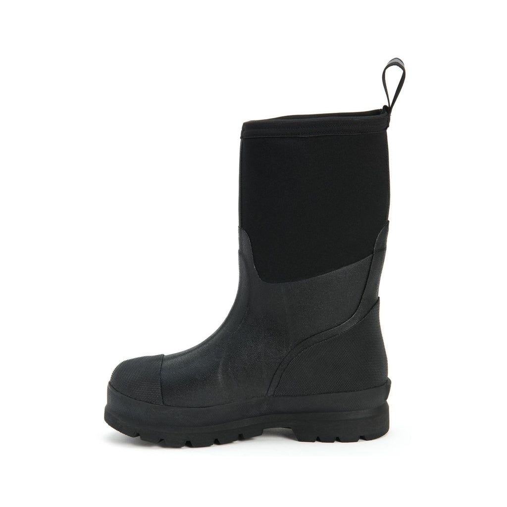 Muck Boots Chore Classic Mid Patterned Unisex Wellington - Black - Image 7