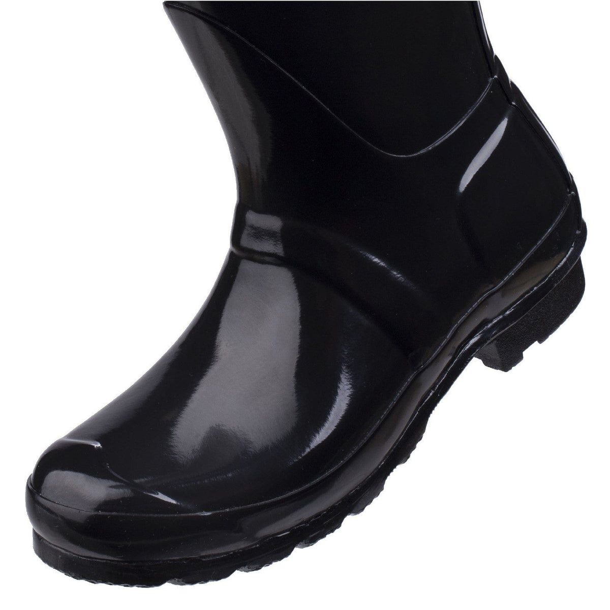 Hunter Original Tall Gloss Wellington Boots - Black - Image 7