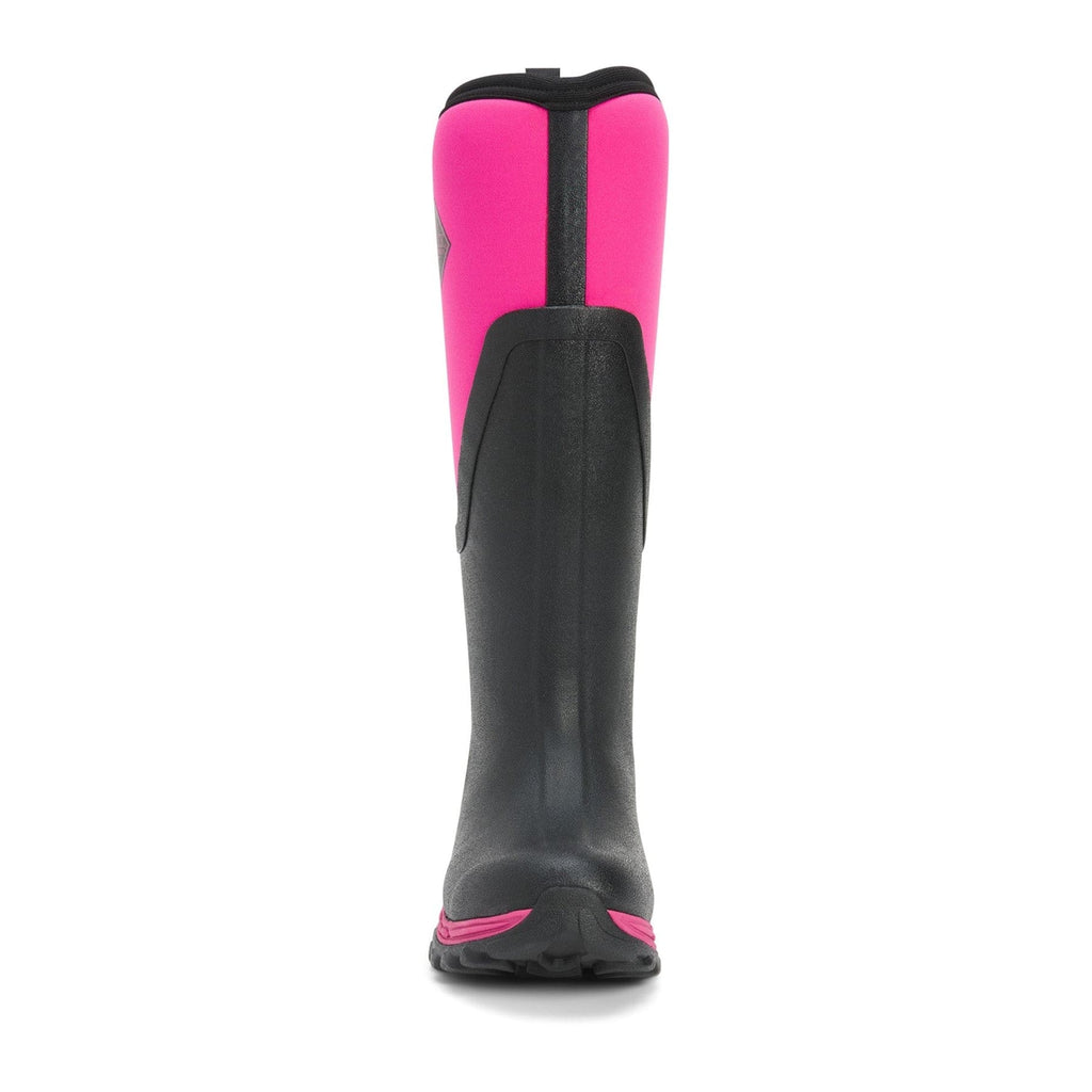 Muck Boots MB Arctic Sport II Tall Wellingtons - Black/Pink - Image 3