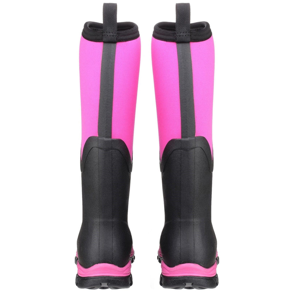 Muck Boots MB Arctic Sport II Tall Wellingtons - Black/Pink - Image 8