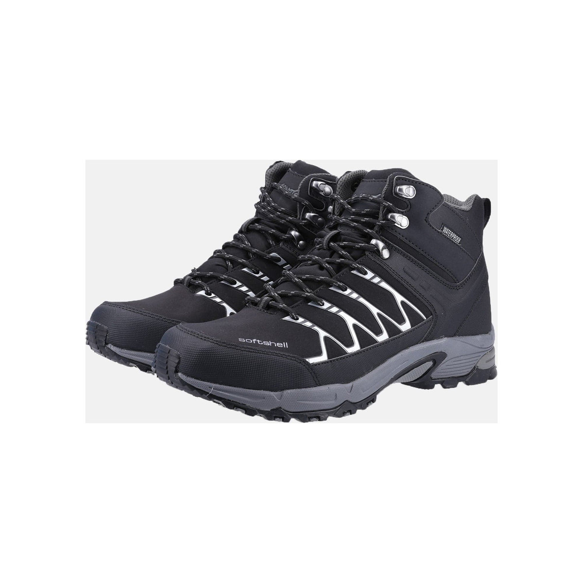 Cotswold Abbeydale Mens Mid Hiker - Black/Grey - Image 5