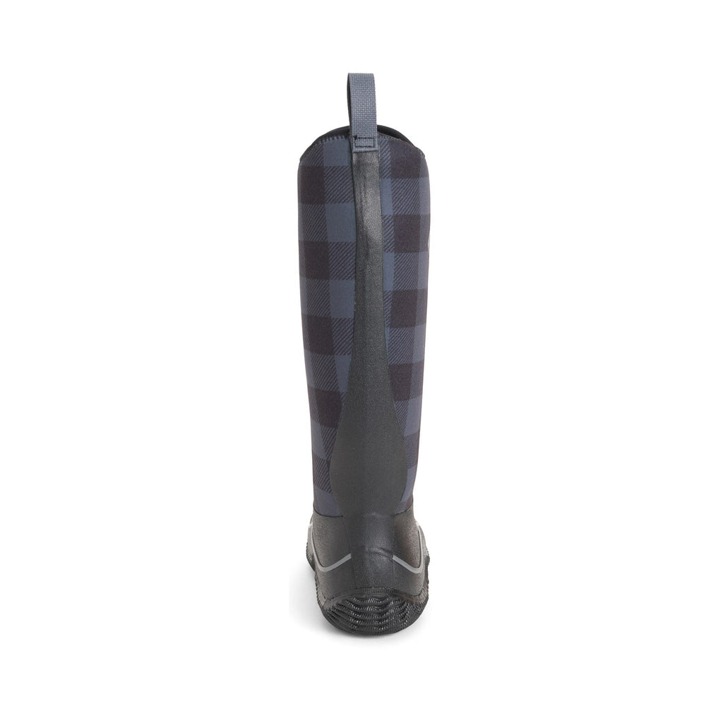Muck Boots Hale Womens Wellington - Black/Grey Plaid - Image 2