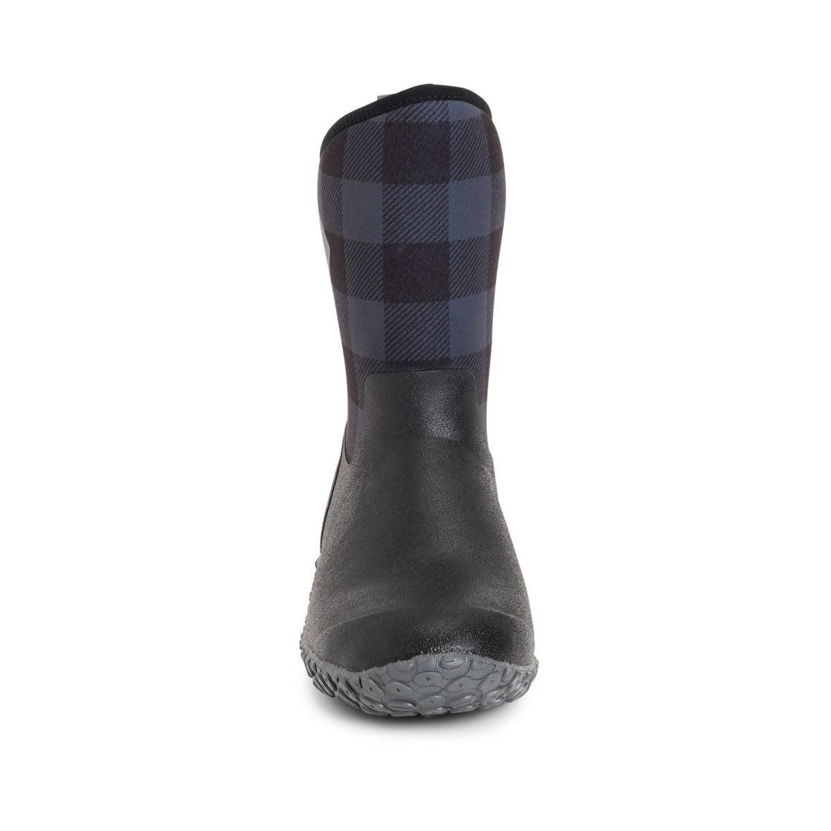 Muck Boots Muckster II Mid Womens Wellington - Black/Grey Plaid - Image 3