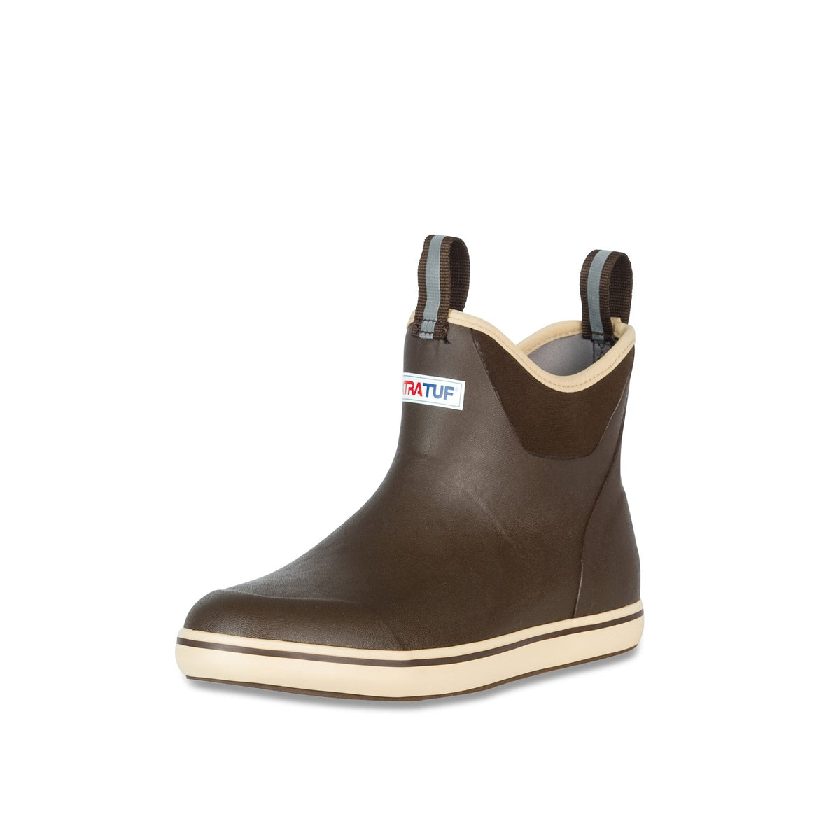 Xtratuf Ankle Deck Mens Boot - Chocolate/Tan - Image 6