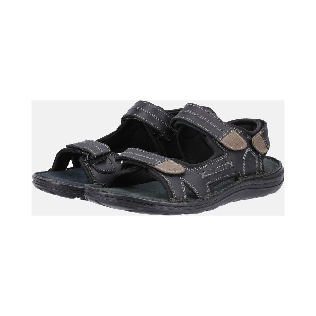 Hush Puppies Alistair Mens Sandal - Black - Image 7