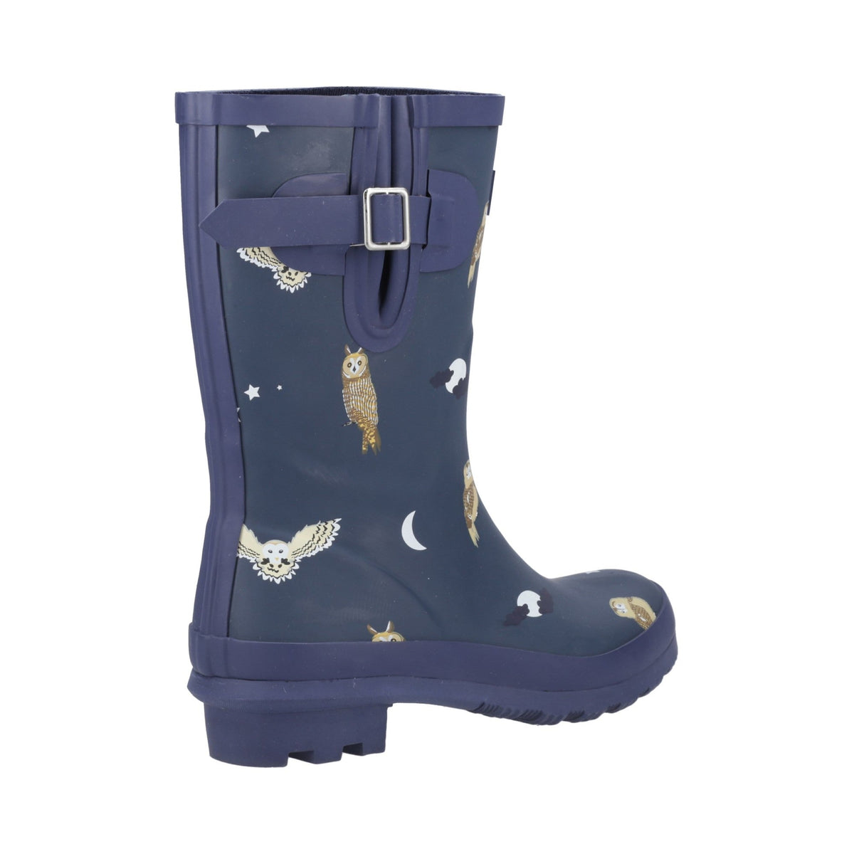 Cotswold Woodland Mid Womens Wellingtons - Owls - Image 2
