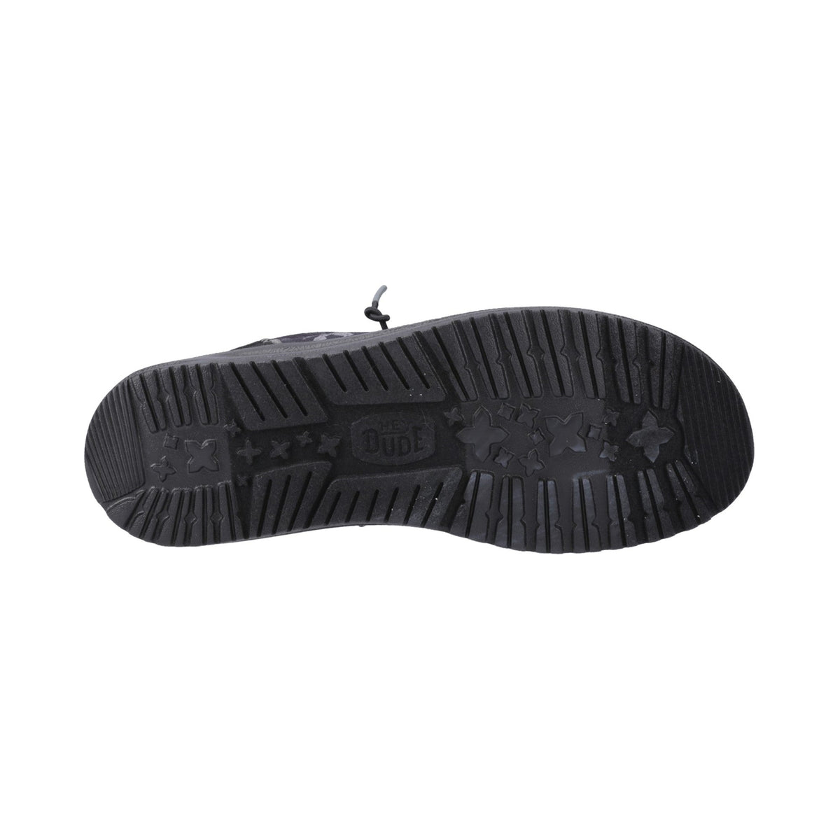 HEYDUDE Wally Funk Hunt Camo Mens Shoes - Black - Image 3