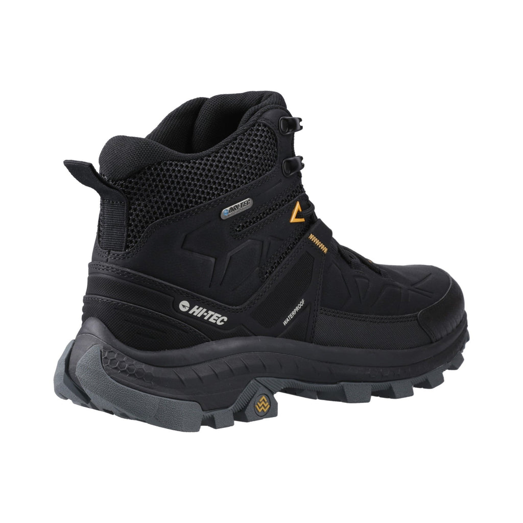Hi-Tec Rainier Mens Hiking Boots - Black - Image 2