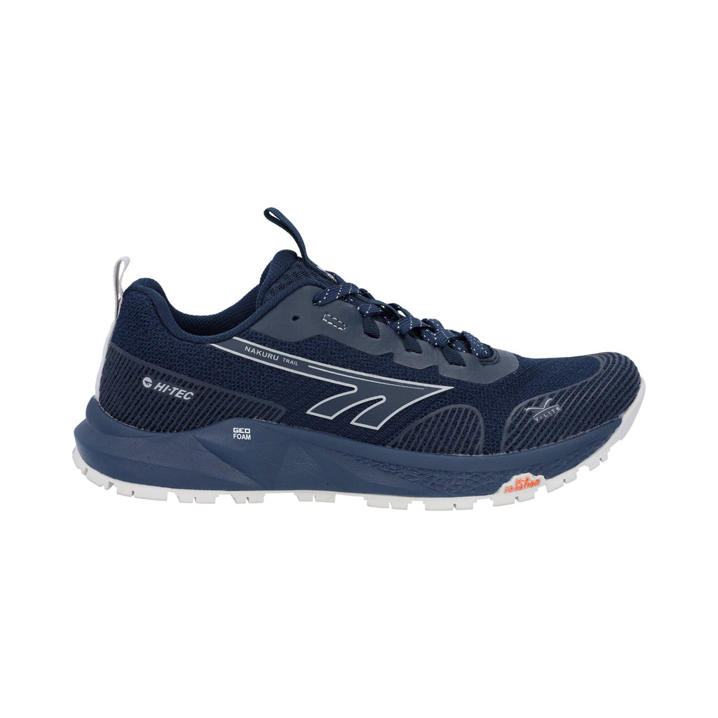 Hi-Tec Geo Nakuru Mens Trainers - Navy/Grey - Image 5