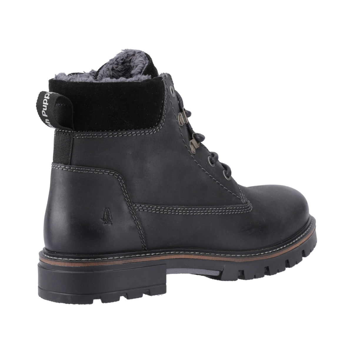 Hush Puppies Pier Shearling Lace Boot Mens - Black - Image 2