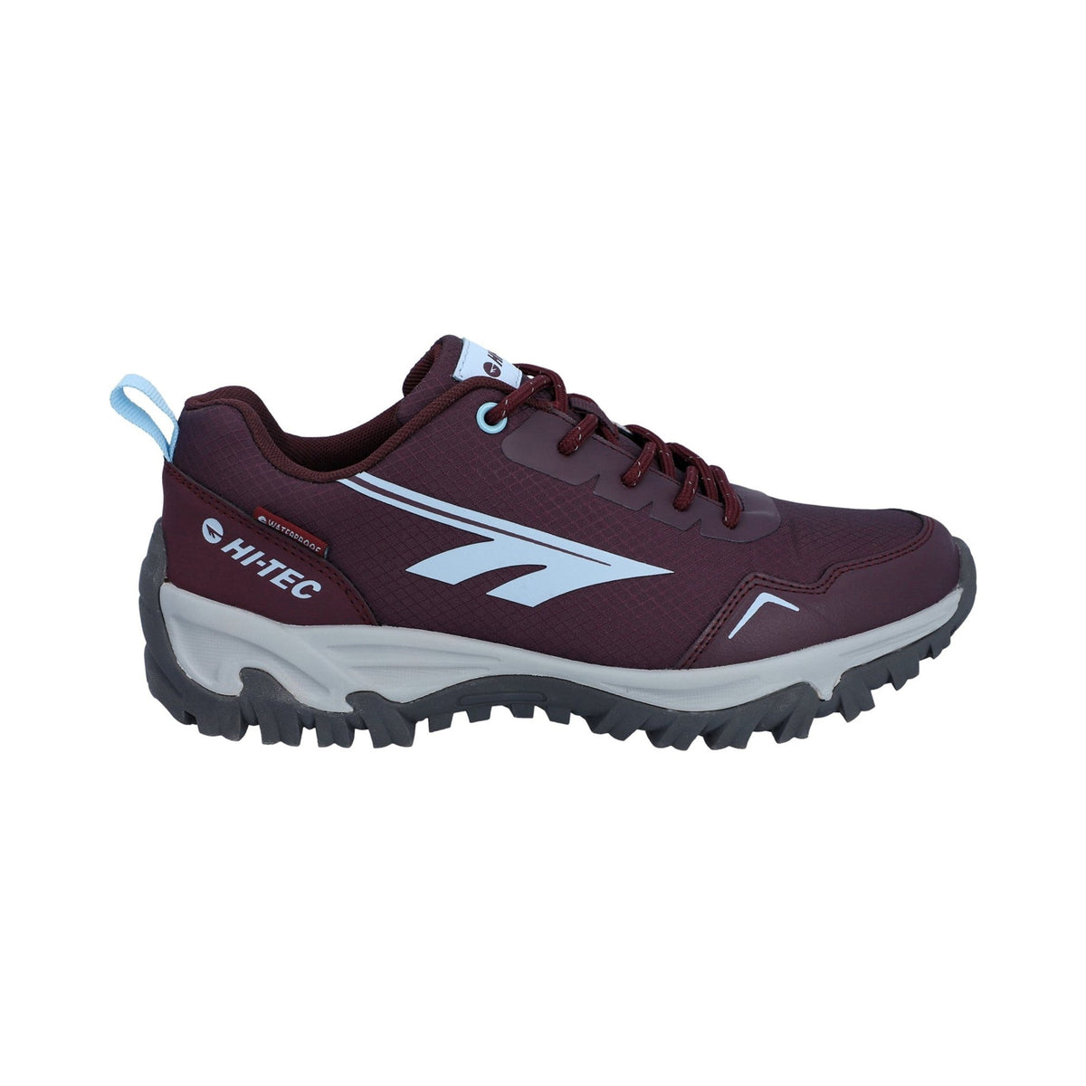 Hi-Tec JAGUAR Womens - WP Womens Trail Shoe - Cherry/Moonstone - Image 5