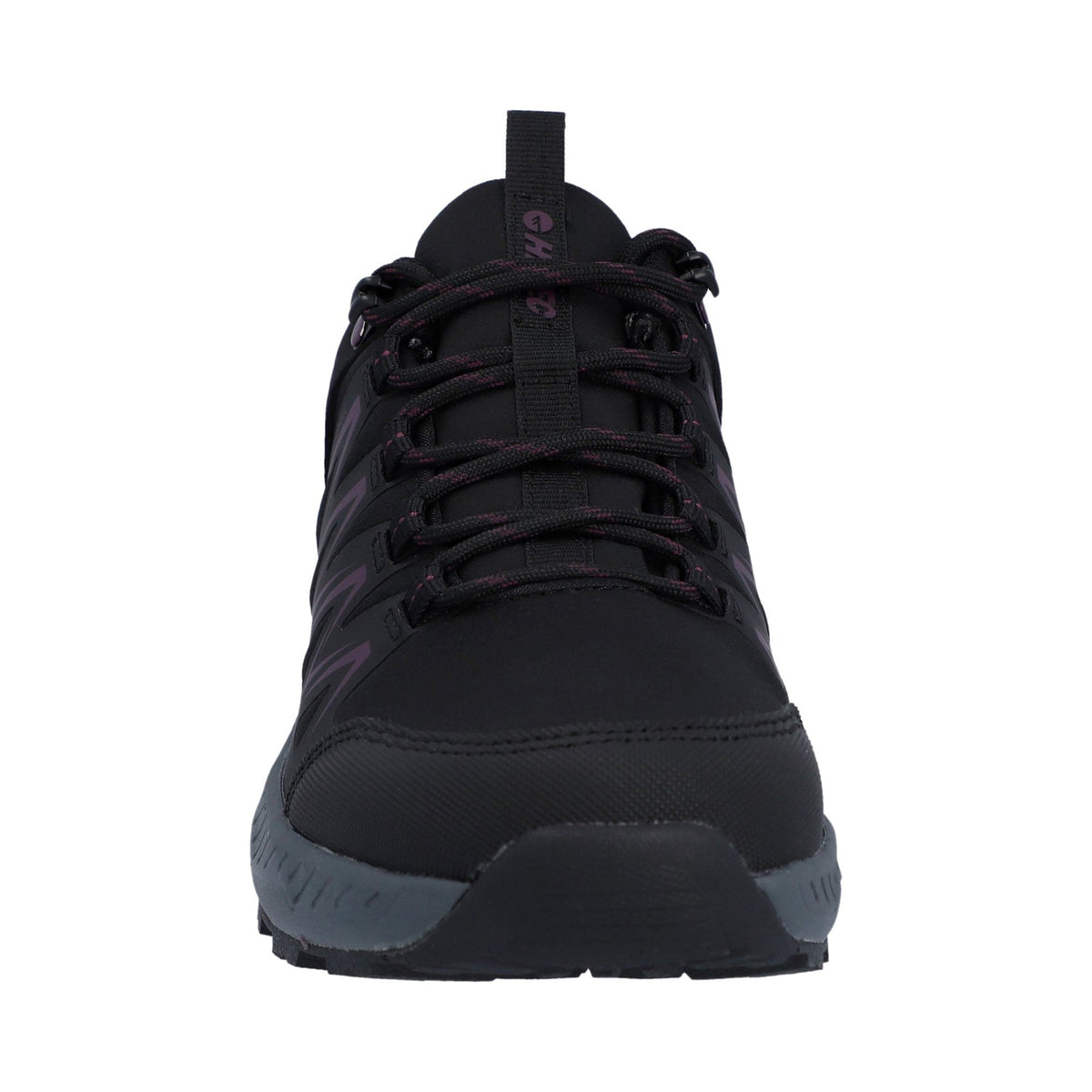 Hi-Tec Stealth Low Womens Trail Shoe - Black/Purple - Image 3