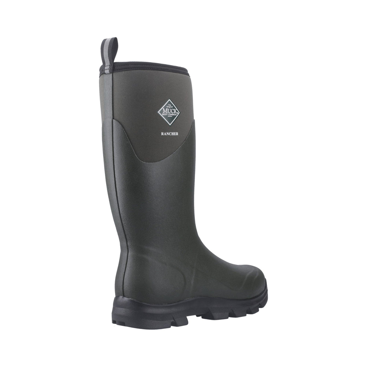 Muck Boots Rancher Wellington Mens - Dusty Olive/Black - Image 2
