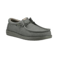 HEYDUDE Wally Stretch Canvas Mens Shoes - Deep Green