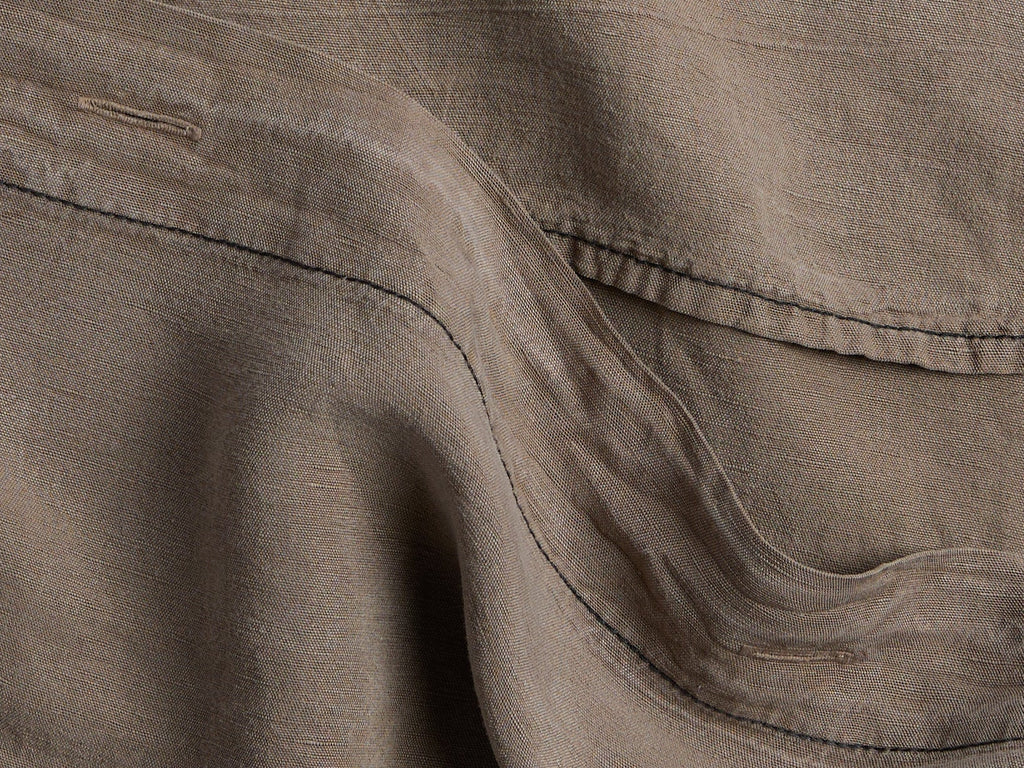 Linen Tencel Duvet Cover (Warm Grey) - Image 3