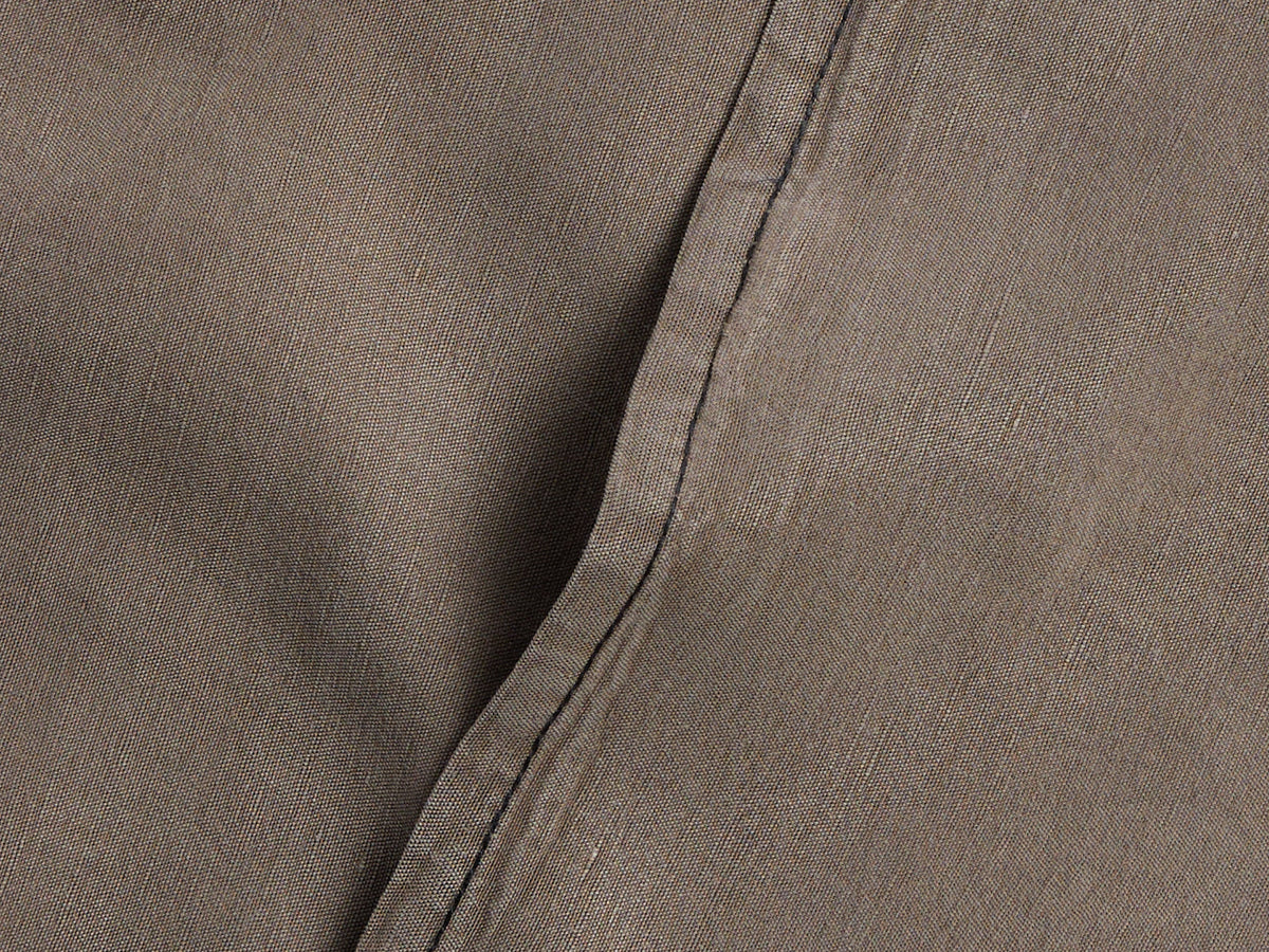 Linen Tencel Euro Sham (Warm Grey) - Image 3