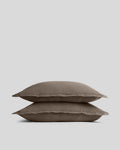 Linen Tencel Sham Set (Warm Grey)