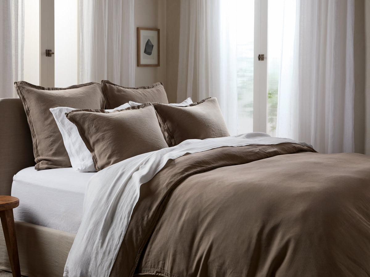 Linen Tencel Venice Set - Warm Grey F/Q - Image 2