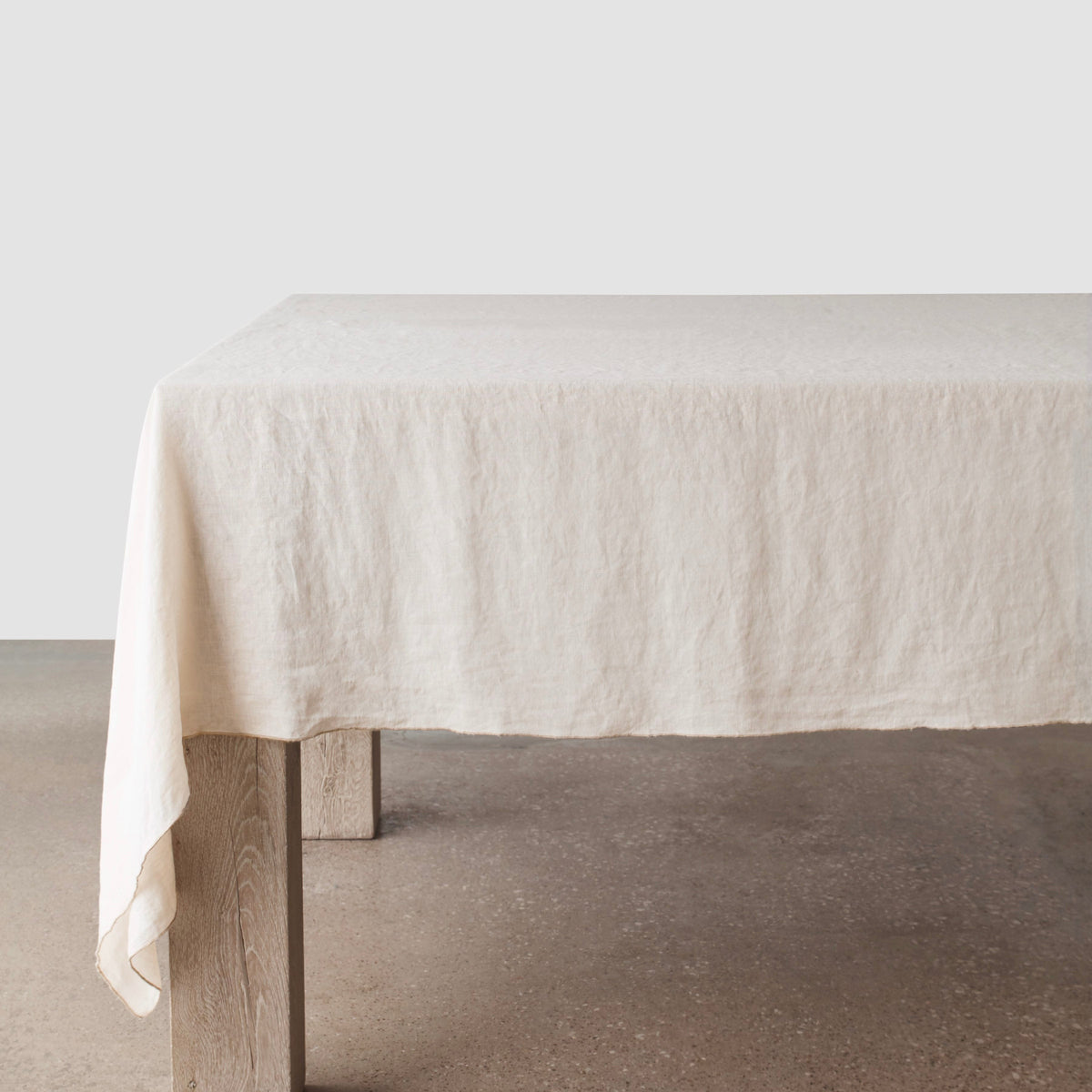 Stonewashed Linen Tablecloth - Image 3