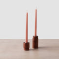 Beeswax Taper Candles - Set of 2 - Blush