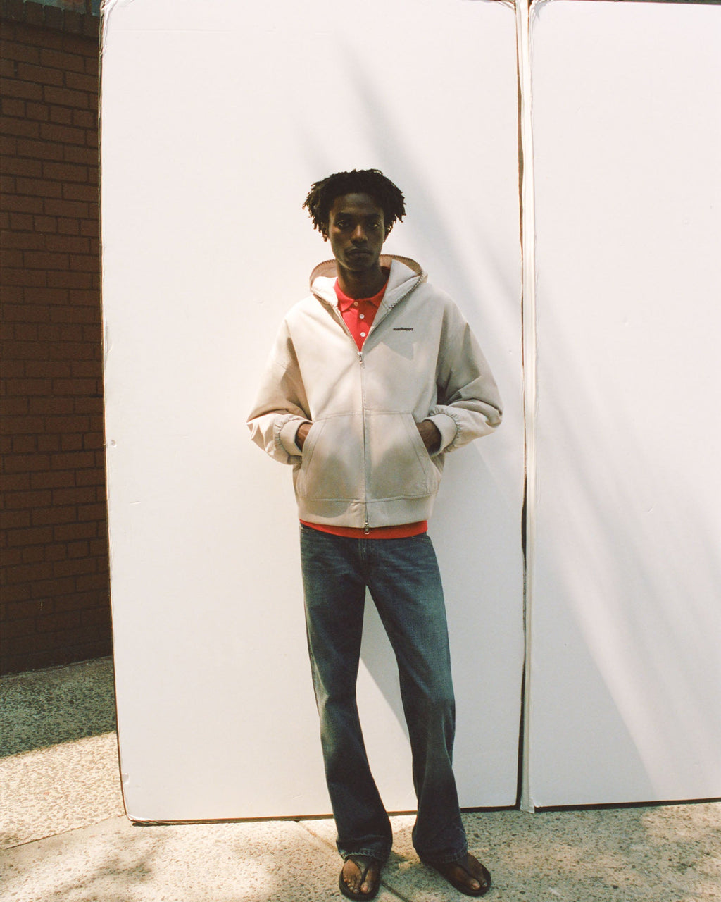 Washed Hooded Jacket - Image 3