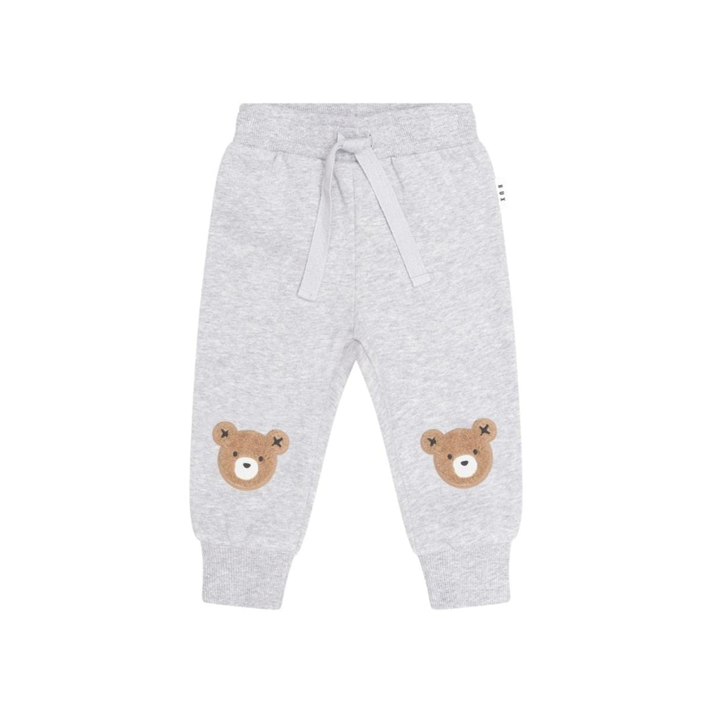 Huxbaby Furry Huxbear Sweatpant – Grey Marle, 6-12M