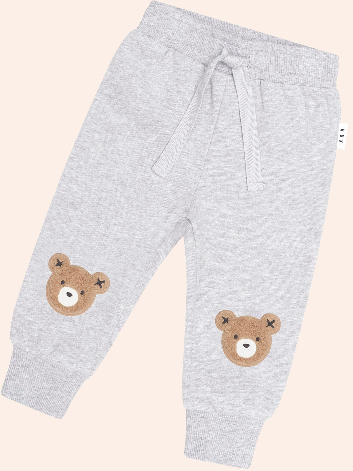Huxbaby Furry Huxbear Sweatpant – Grey Marle, 3-6M - Image 3