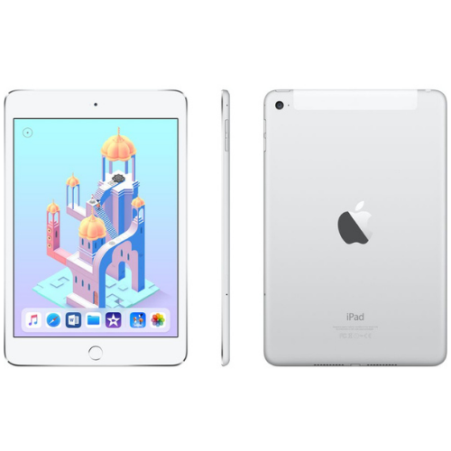 iPad mini (4th Gen, 2015) 16GB - Silver (Wi-Fi + Cellular) - Image 2