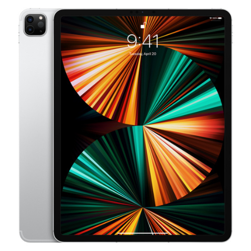 iPad Pro 12.9" (M1, 2021) 128GB - Silver (Wi-Fi + Cellular)