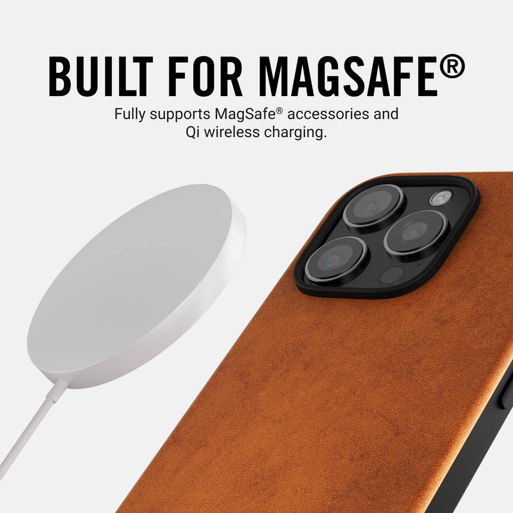 Everyday Phone Case - iPhone 16 Plus - Tobacco Brown Leather - Image 6