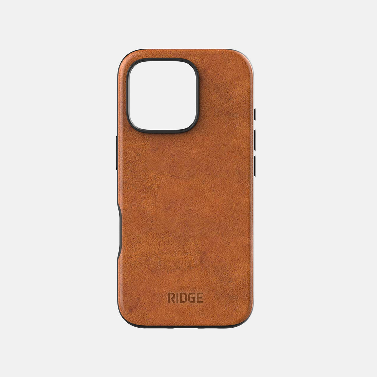 Everyday Phone Case - iPhone 16 Pro - Tobacco Brown Leather - Image 2